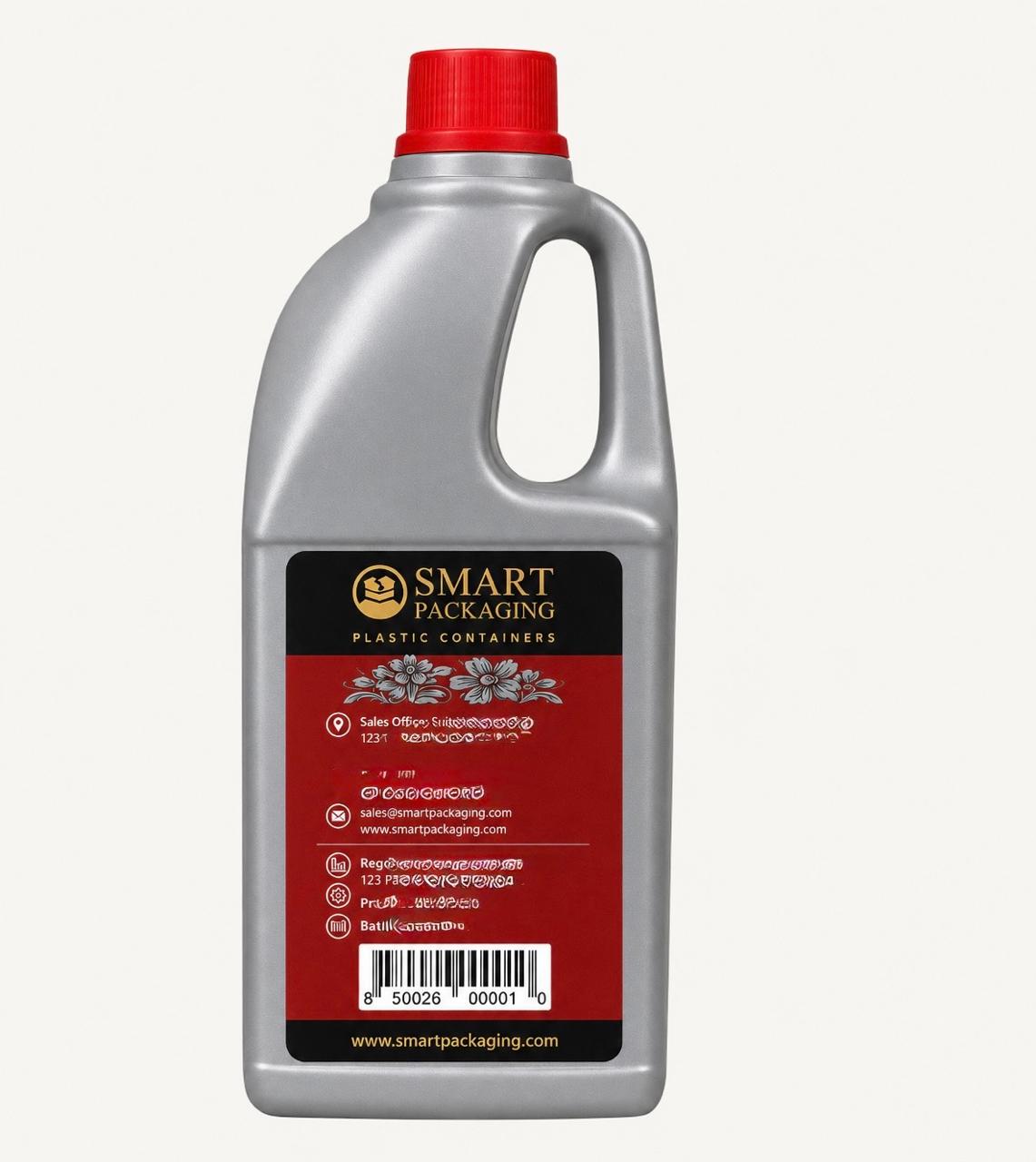 1LTR HDPE Sqr can