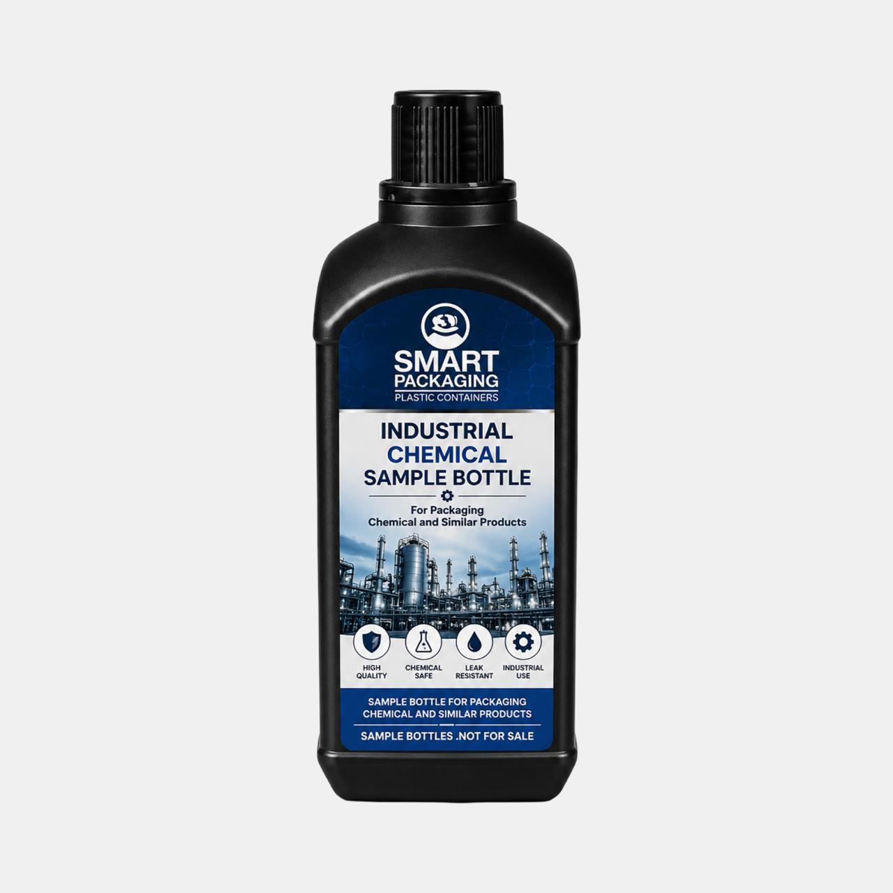 1Ltr HDPE Sqr Bottle